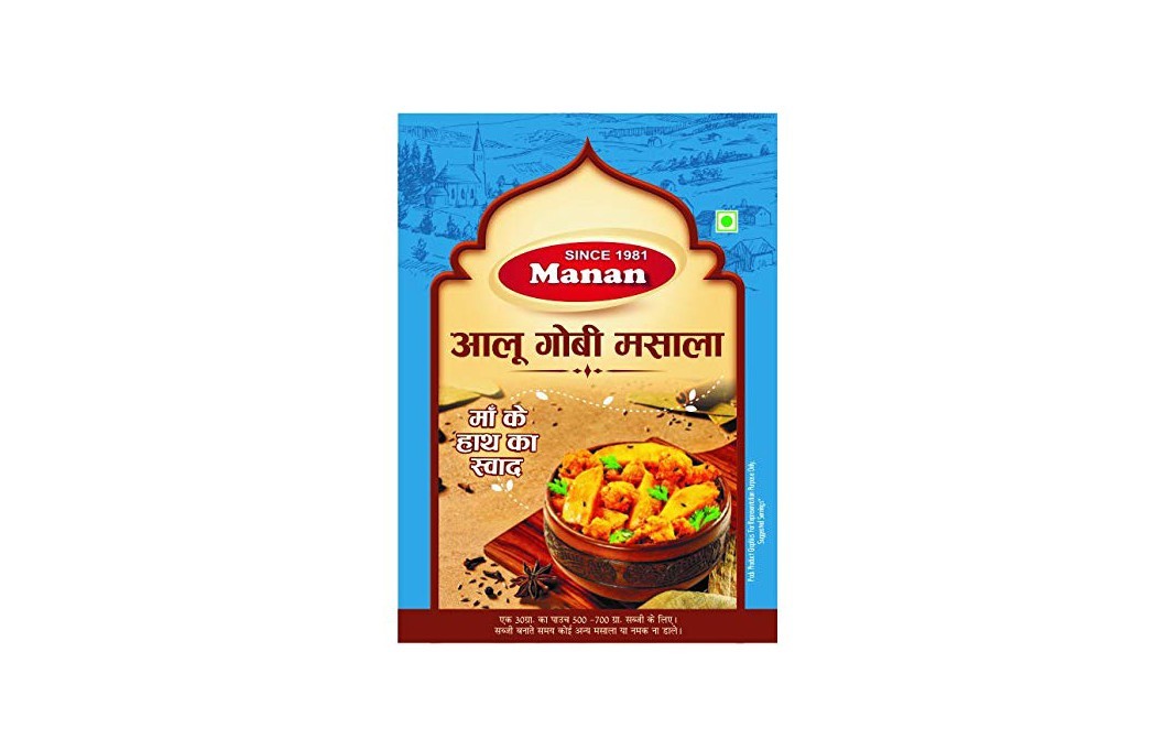 Manan Aloo Gobhi Masala    Box  60 grams